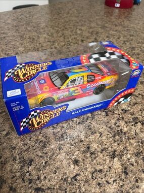 Hasbro Winner's Circle Dale Earnhardt #3 Red, Yellow & Blue Die-Cast Race Car